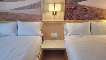 Deluxe Double Room | Desk, laptop workspace, blackout drapes, iron/ironing board