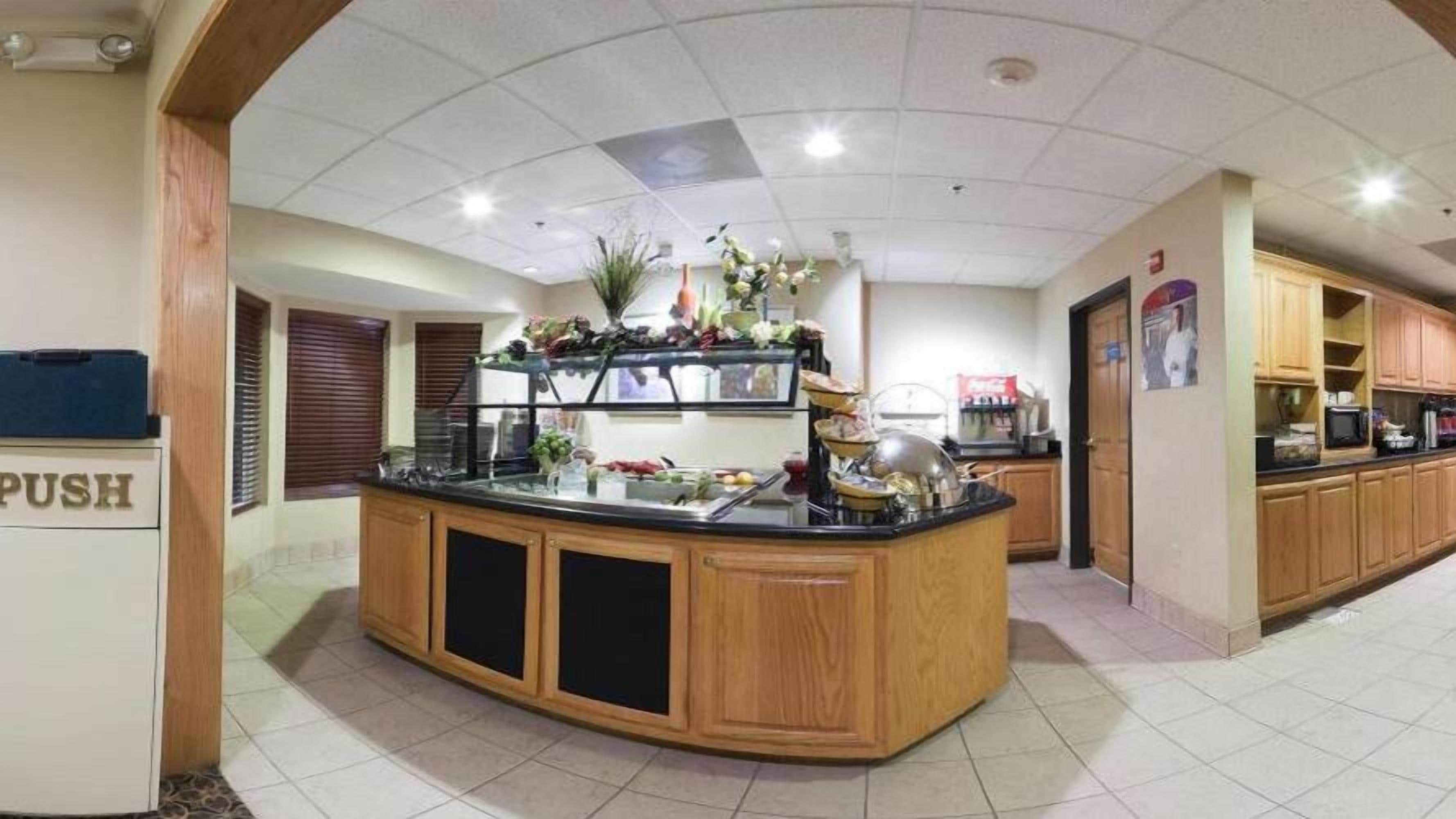 Free buffet breakfast