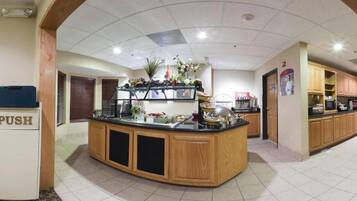 Free buffet breakfast