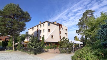 Voorkant van accommodatie