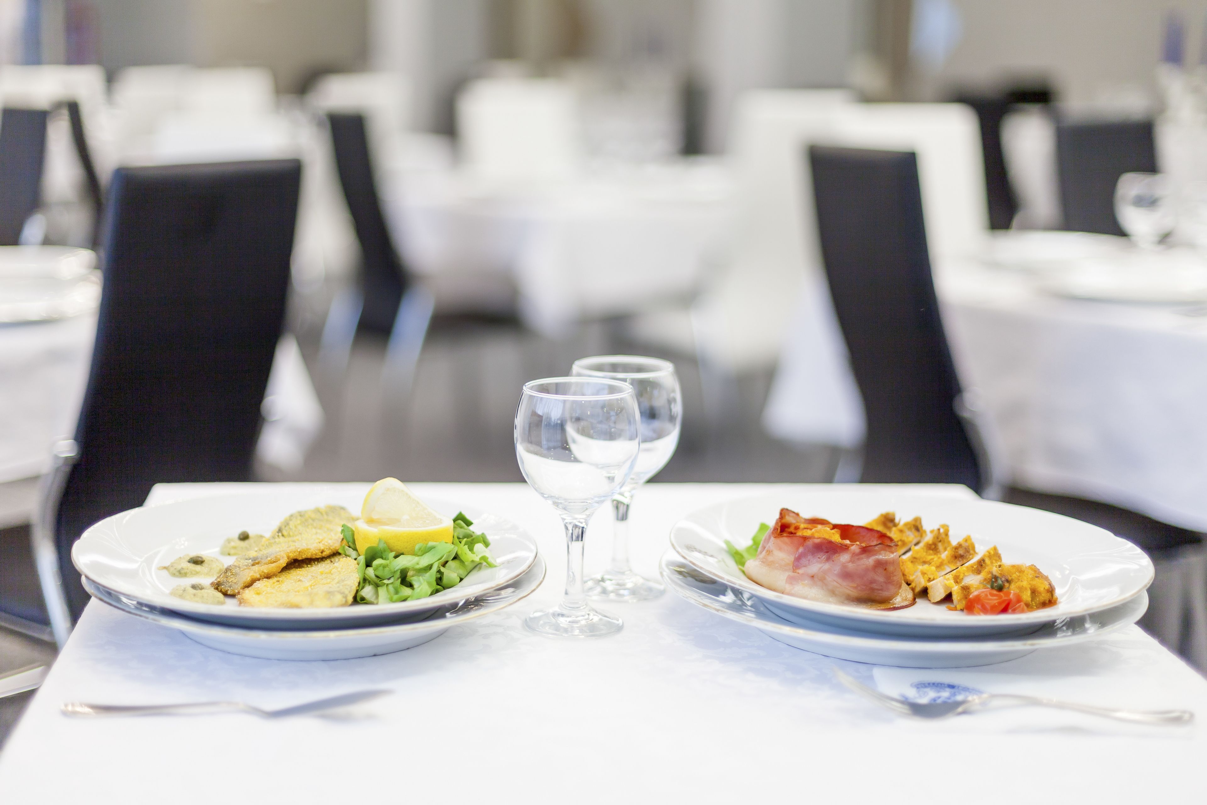 lunch and dinner served, local cuisine