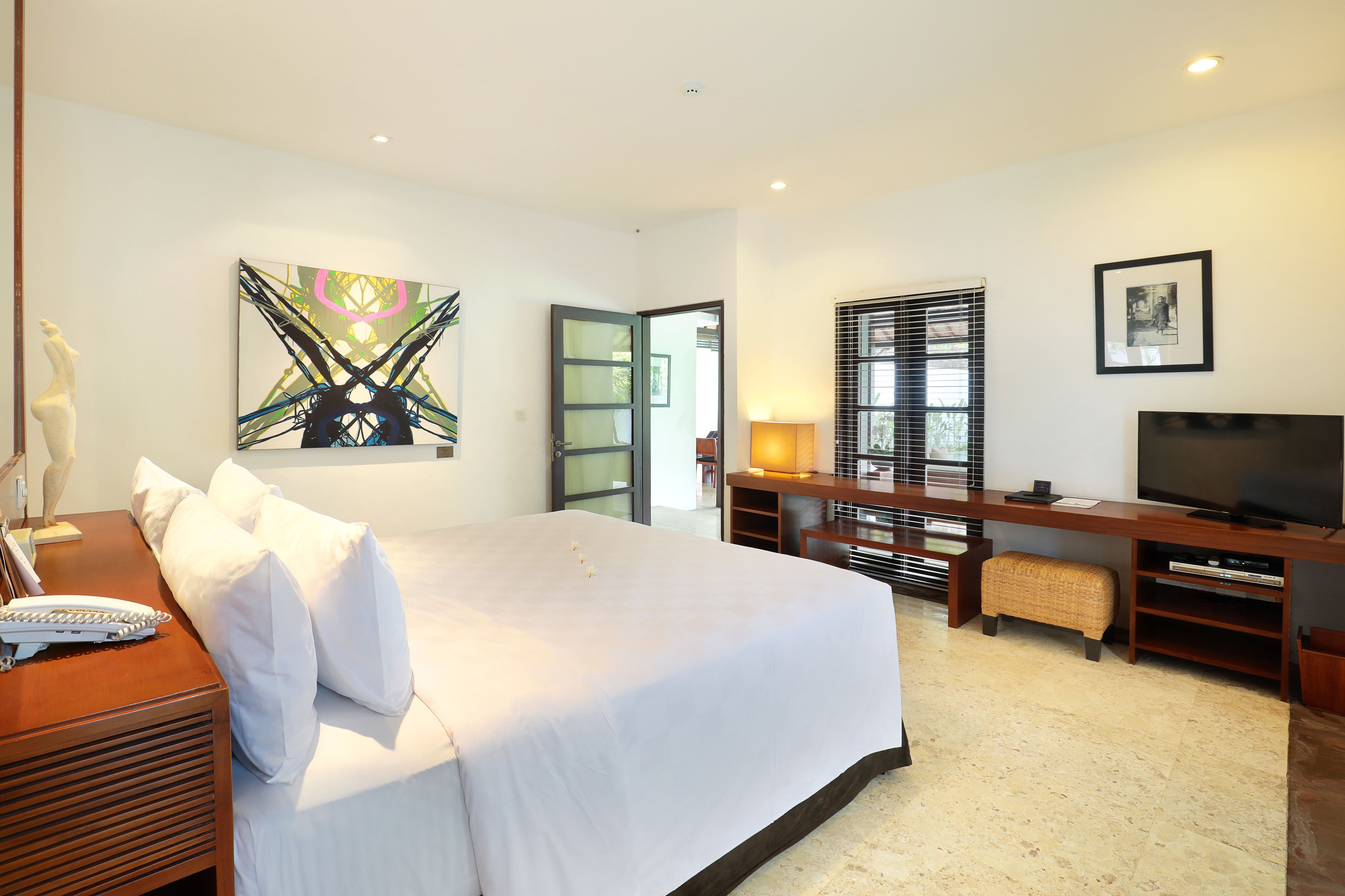 two bedrooms pool villa | premium bedding, minibar, in-room safe, desk