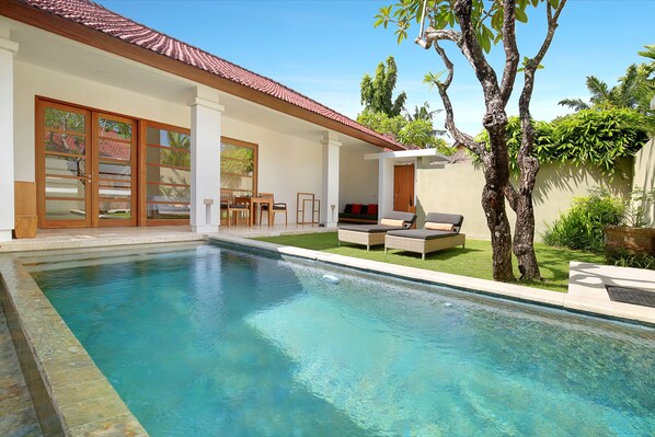 One Bedroom Pool Villa | Terraço/pátio