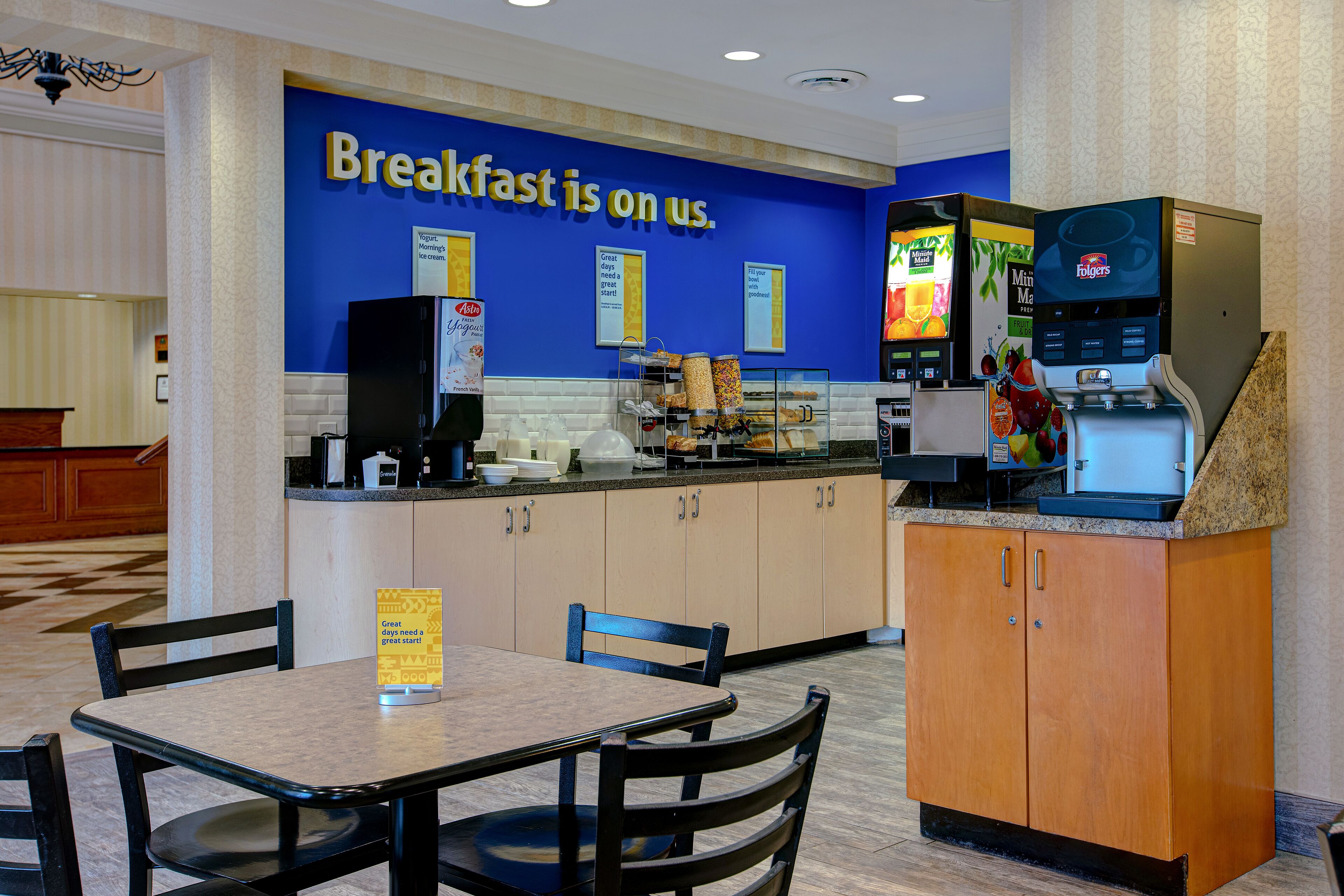 Free daily continental breakfast