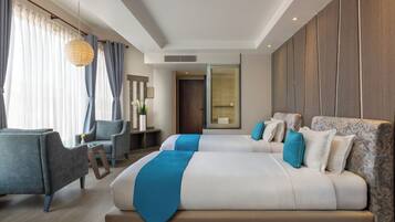 Decoración personalizada, muebles diferentes y escritorio