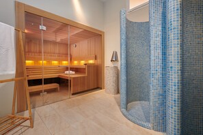 Sauna, hot tub, Turkish bath/hammam, body treatments, body wraps - Grupotel Santa Eulària & Spa - Adults Only (Santa Eulalia del Rio)