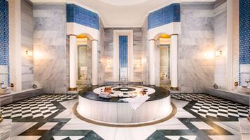 Sauna, steam room, Turkish bath, body treatments, hydrotherapy
