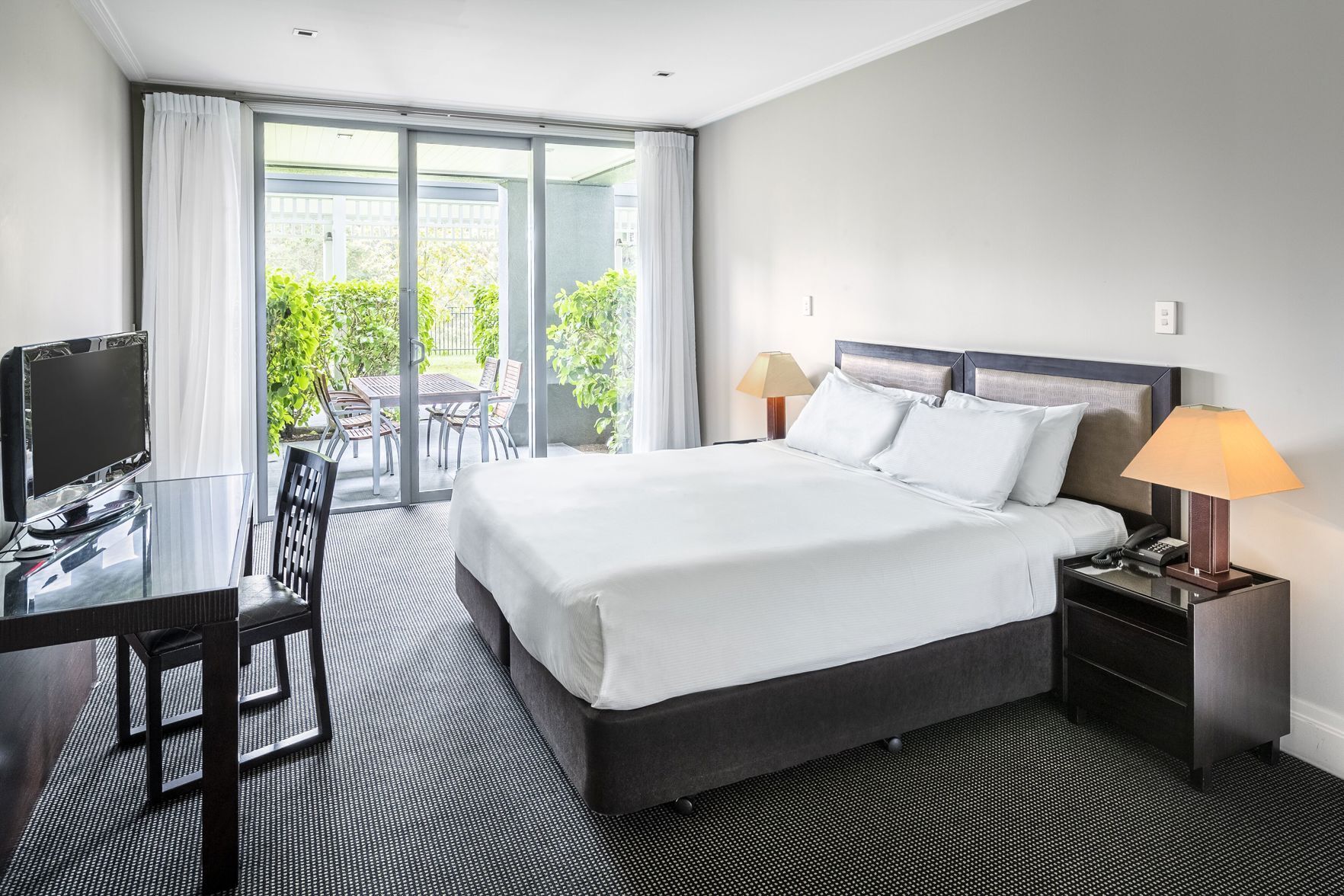 In-room safe, blackout drapes, soundproofing, iron/ironing board