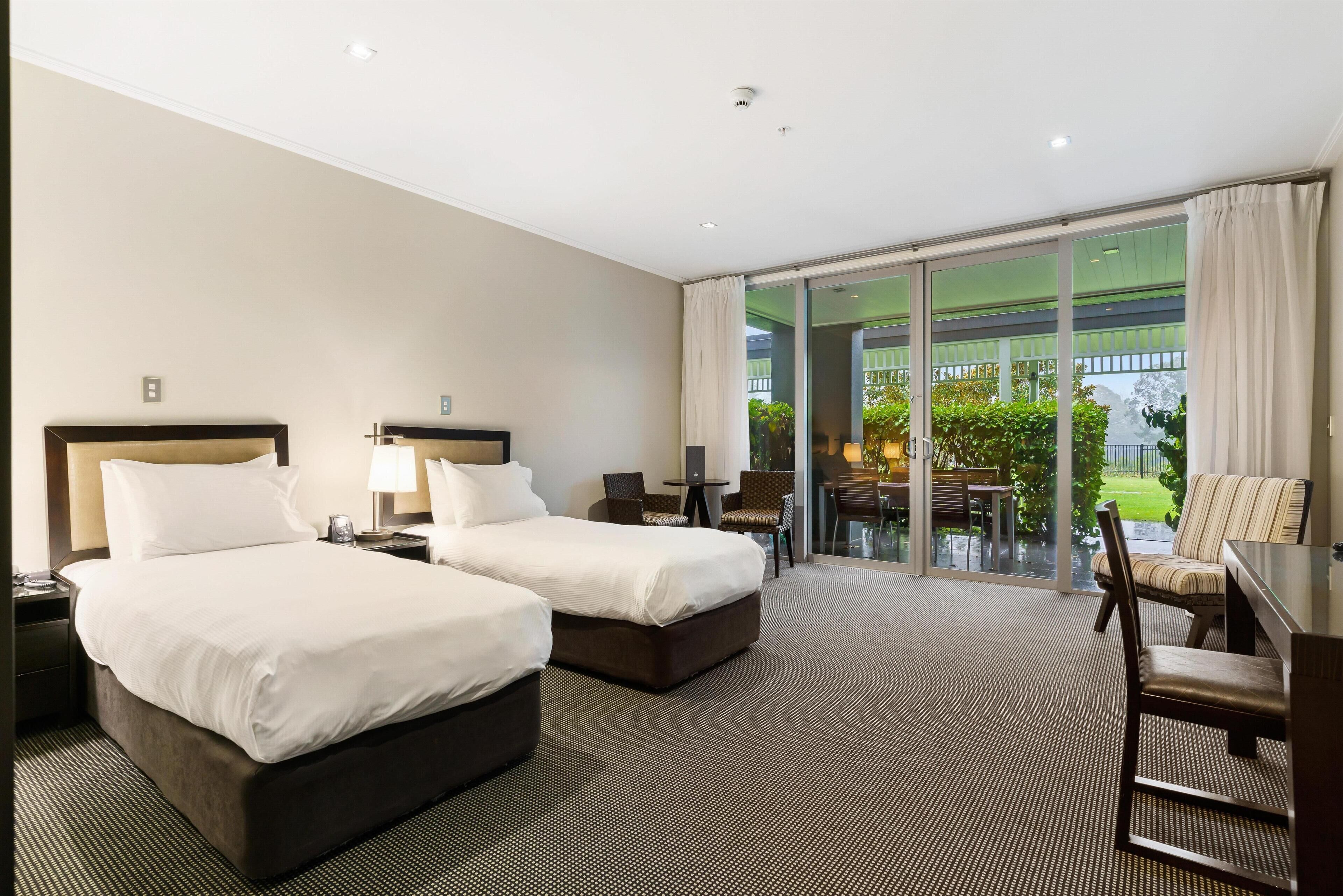 Twin Room | In-room safe, blackout curtains, soundproofing, iron/ironing board