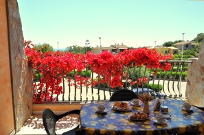 View from room - Palm Village (Villasimius)