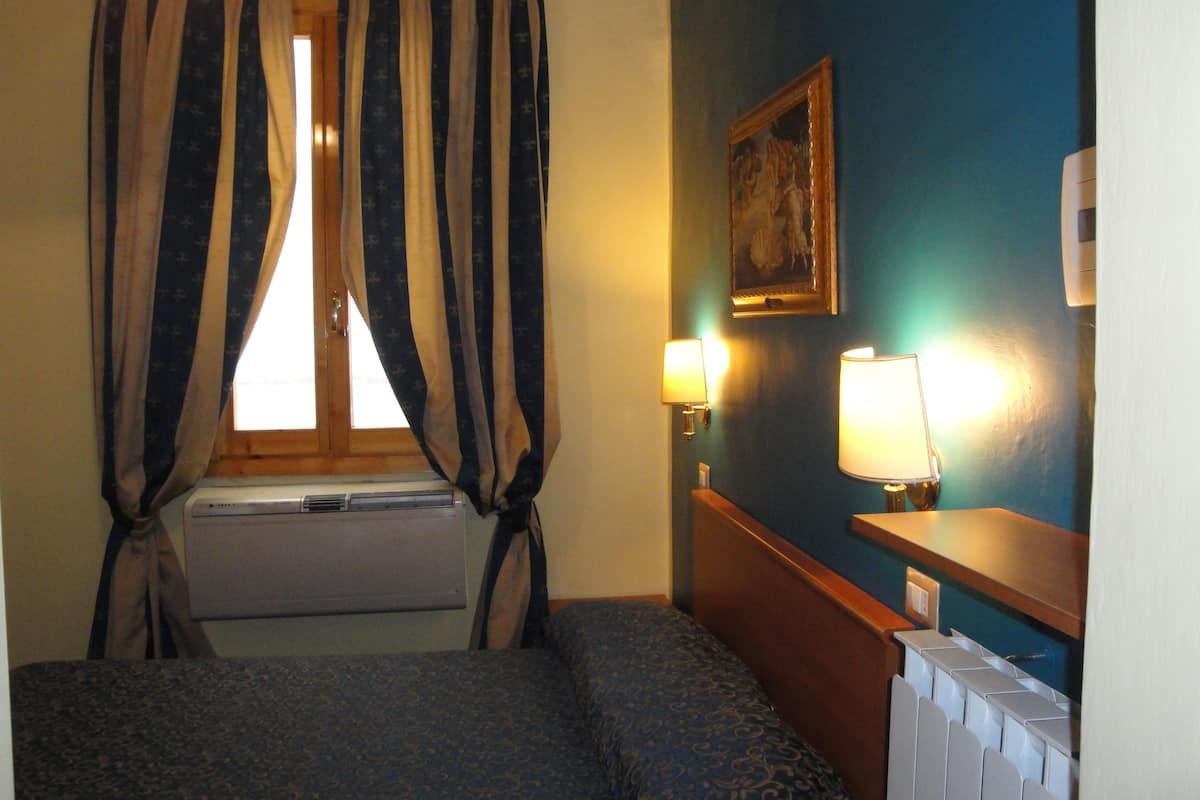Economy Double Room | Premium bedding, in-room safe, blackout drapes, iron/ironing board
