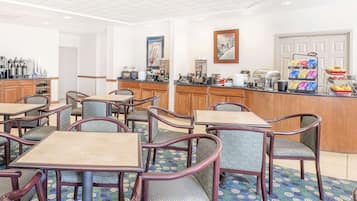 Free daily on-the-go breakfast