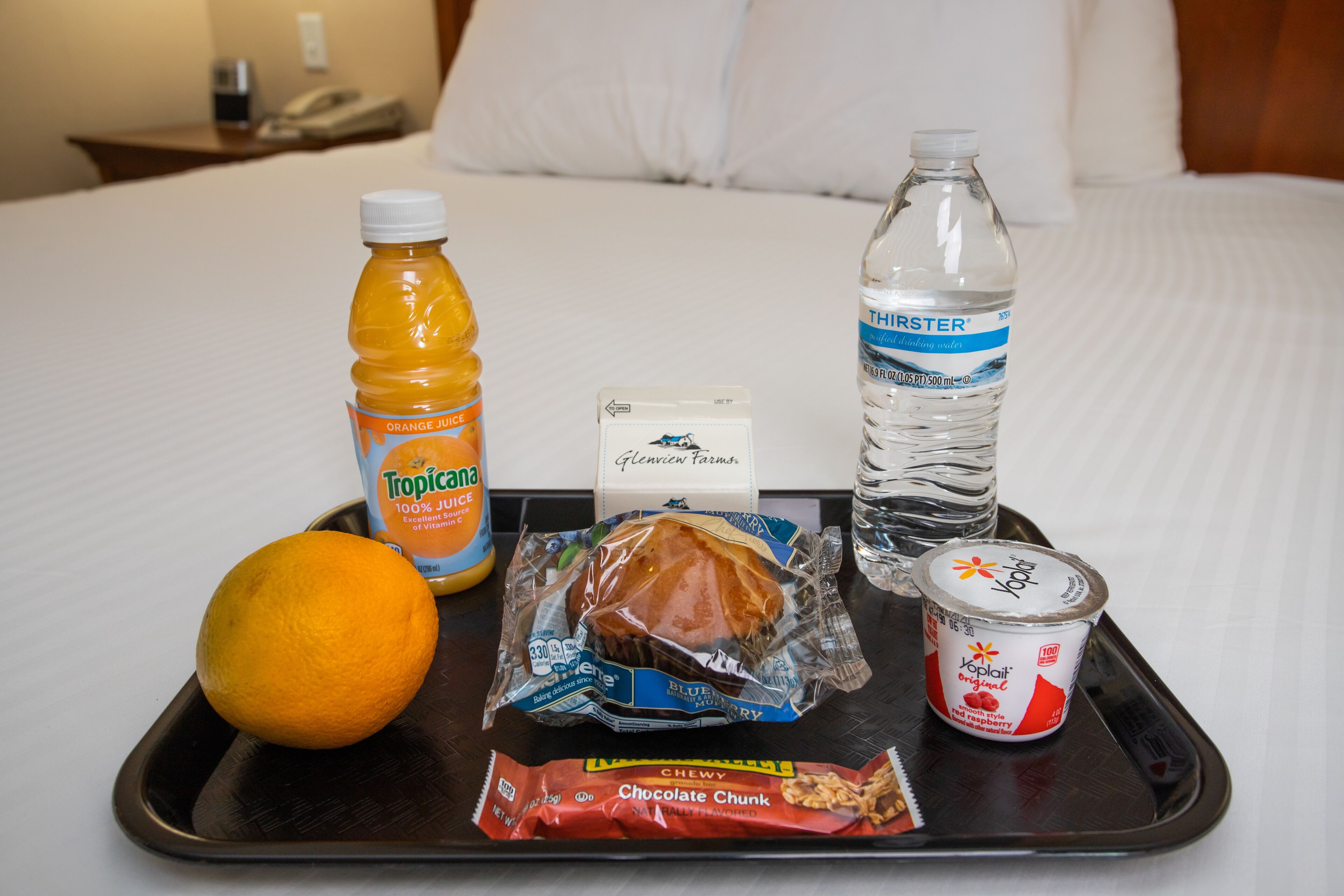 free daily on-the-go breakfast