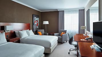 Family Room, 2 Double Beds, Non Smoking | Premium bedding, down comforters, pillowtop beds, in-room safe