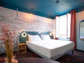 Standard Double Room, 1 Double Bed | In-room safe, soundproofing, free WiFi - Ibis Styles Paris Batignolles (Paris)