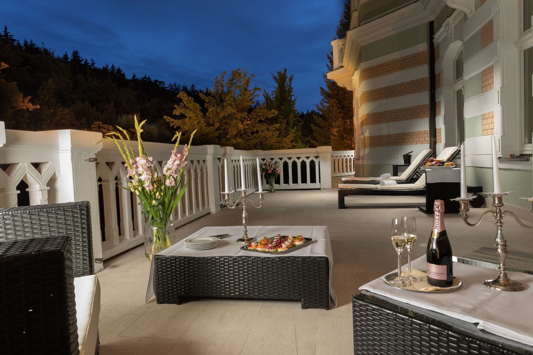 savoy suite | terrace/patio