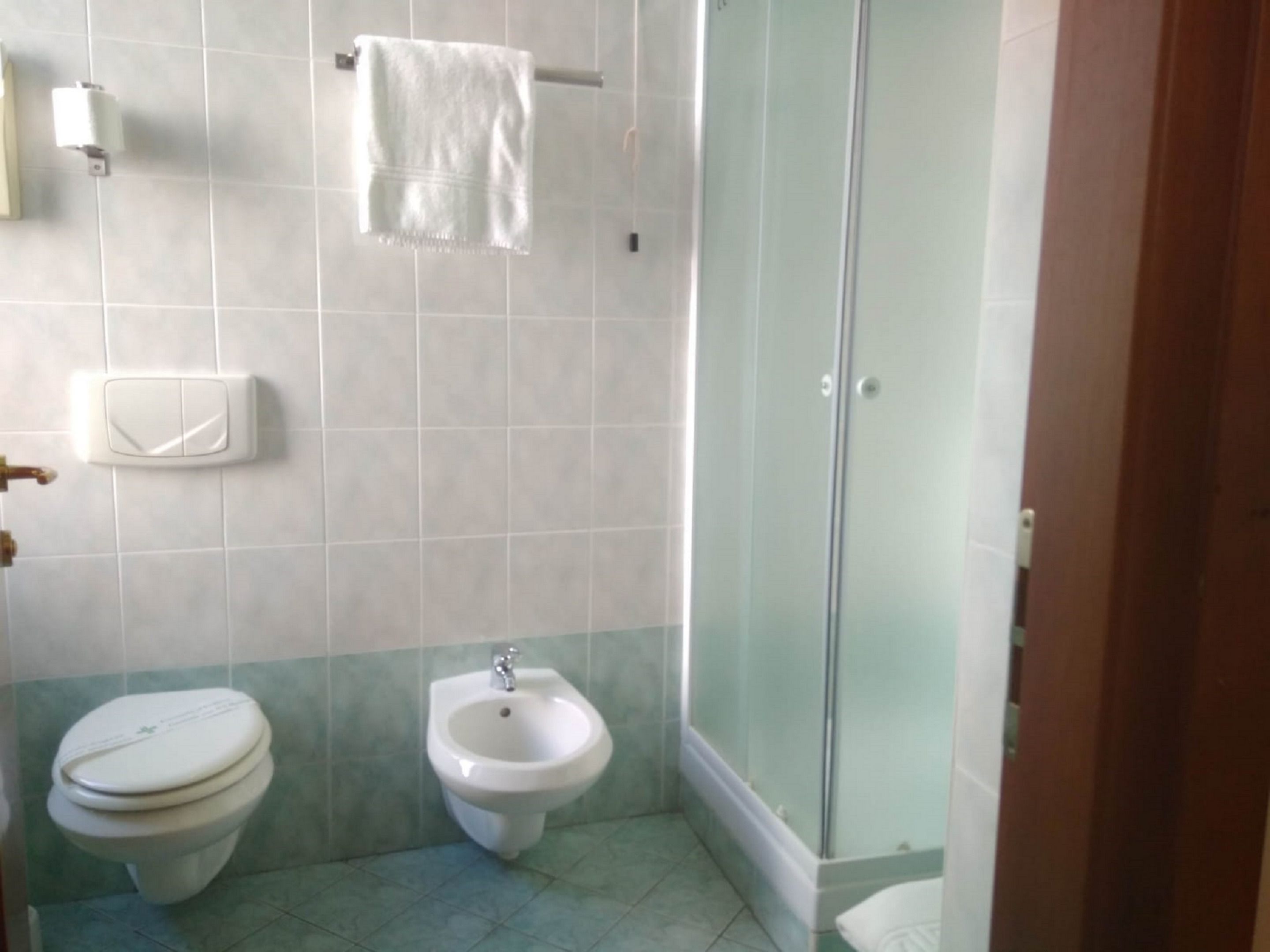 single room | bathroom | shower, free toiletries, hair dryer, slippers