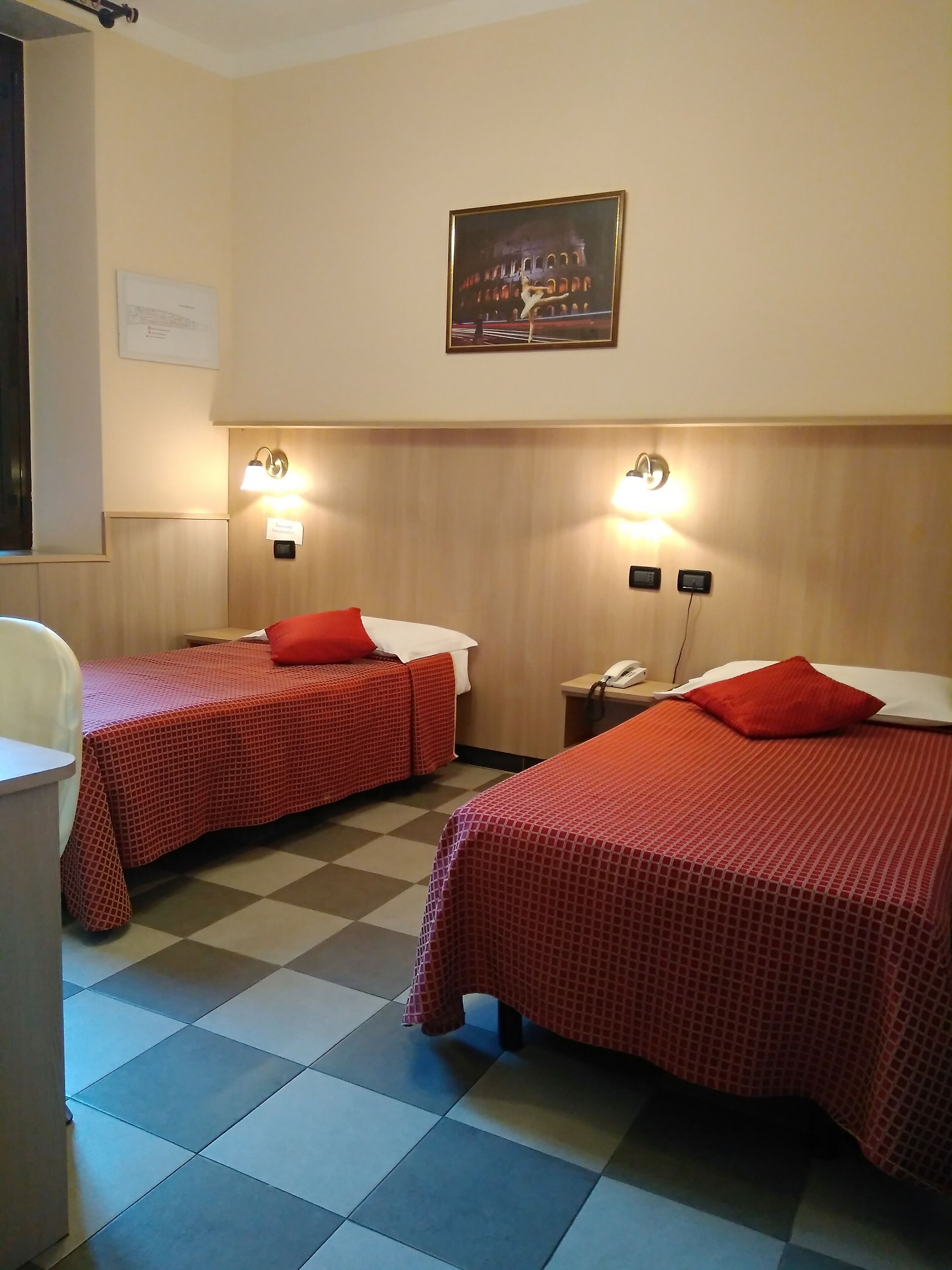 double room, 2 single beds | egyptian cotton sheets, in-room safe, desk, laptop workspace