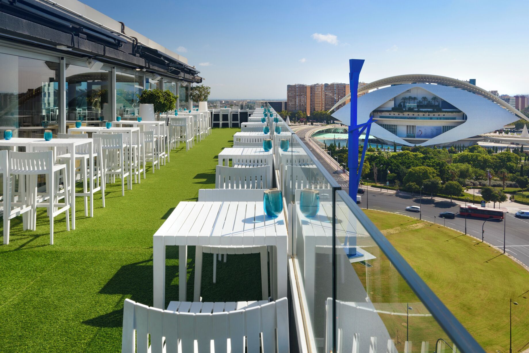 Rooftop terrace