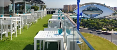 Terrasse sur le toit