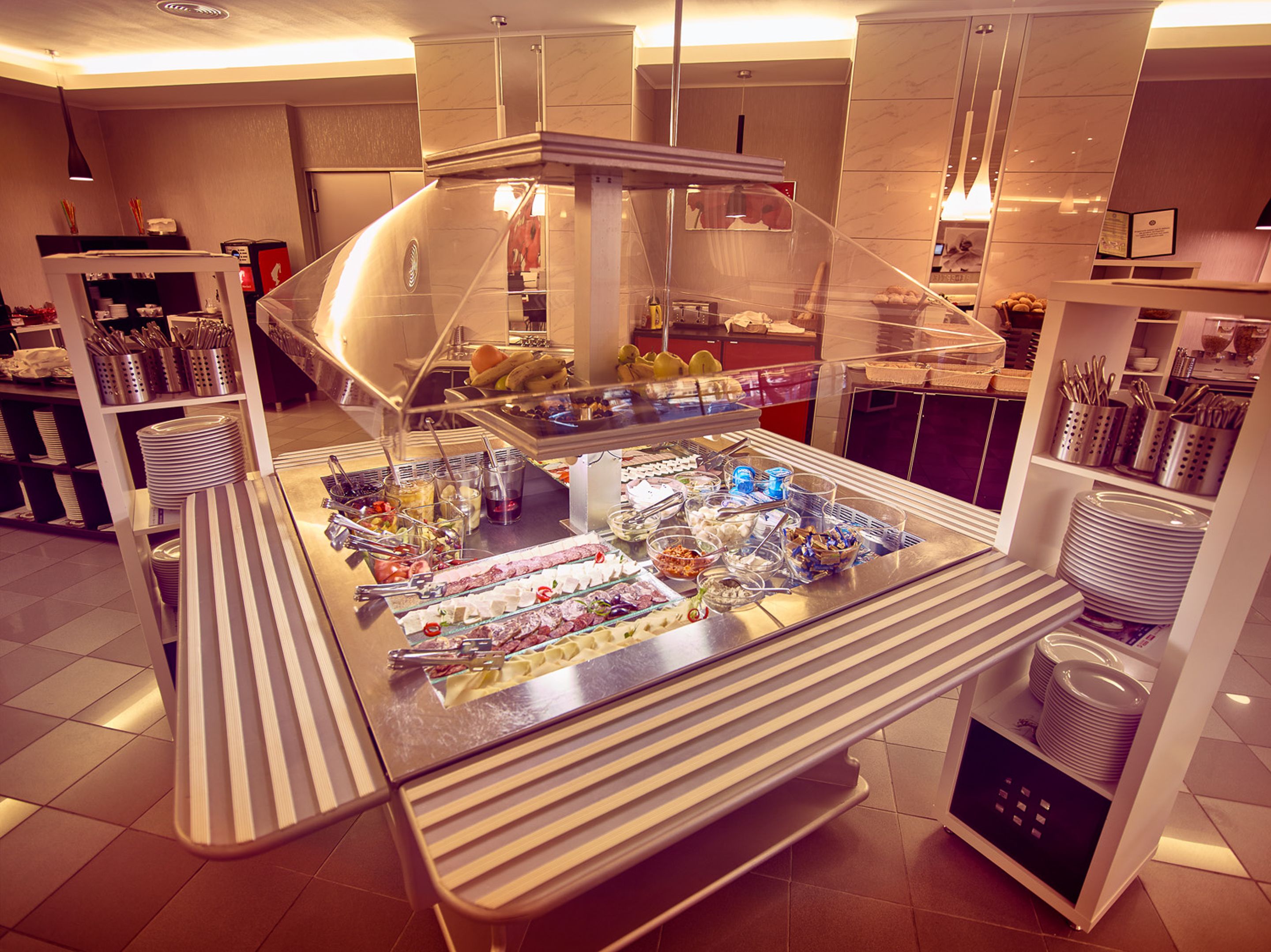 daily buffet breakfast (eur 13 per person)