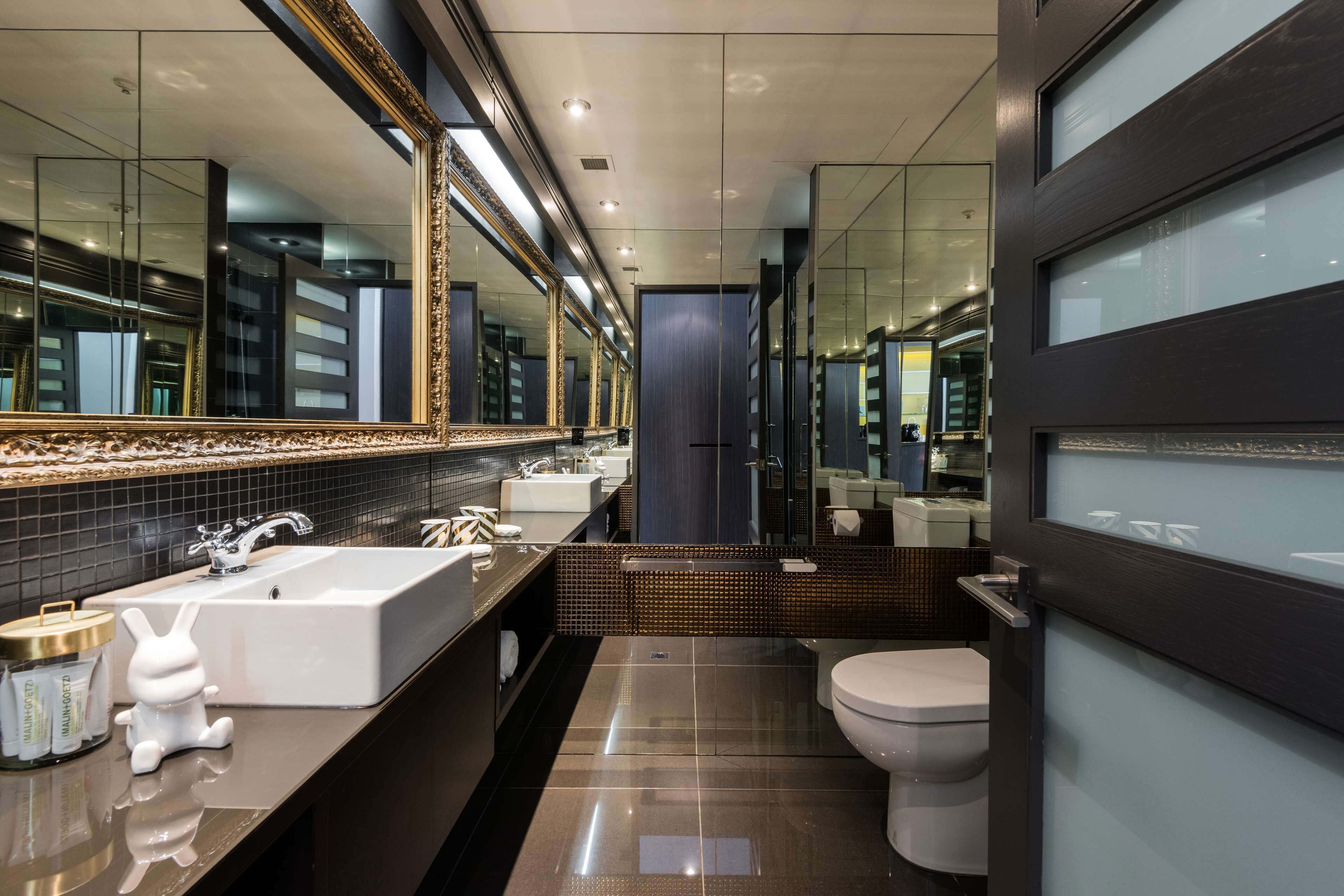 shower, free toiletries, hair dryer, bathrobes