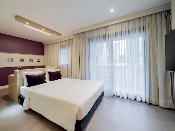 Hypo-allergenic bedding, minibar, in-room safe, desk - Mercure Sao Paulo Pamplona Hotel (São Paulo)