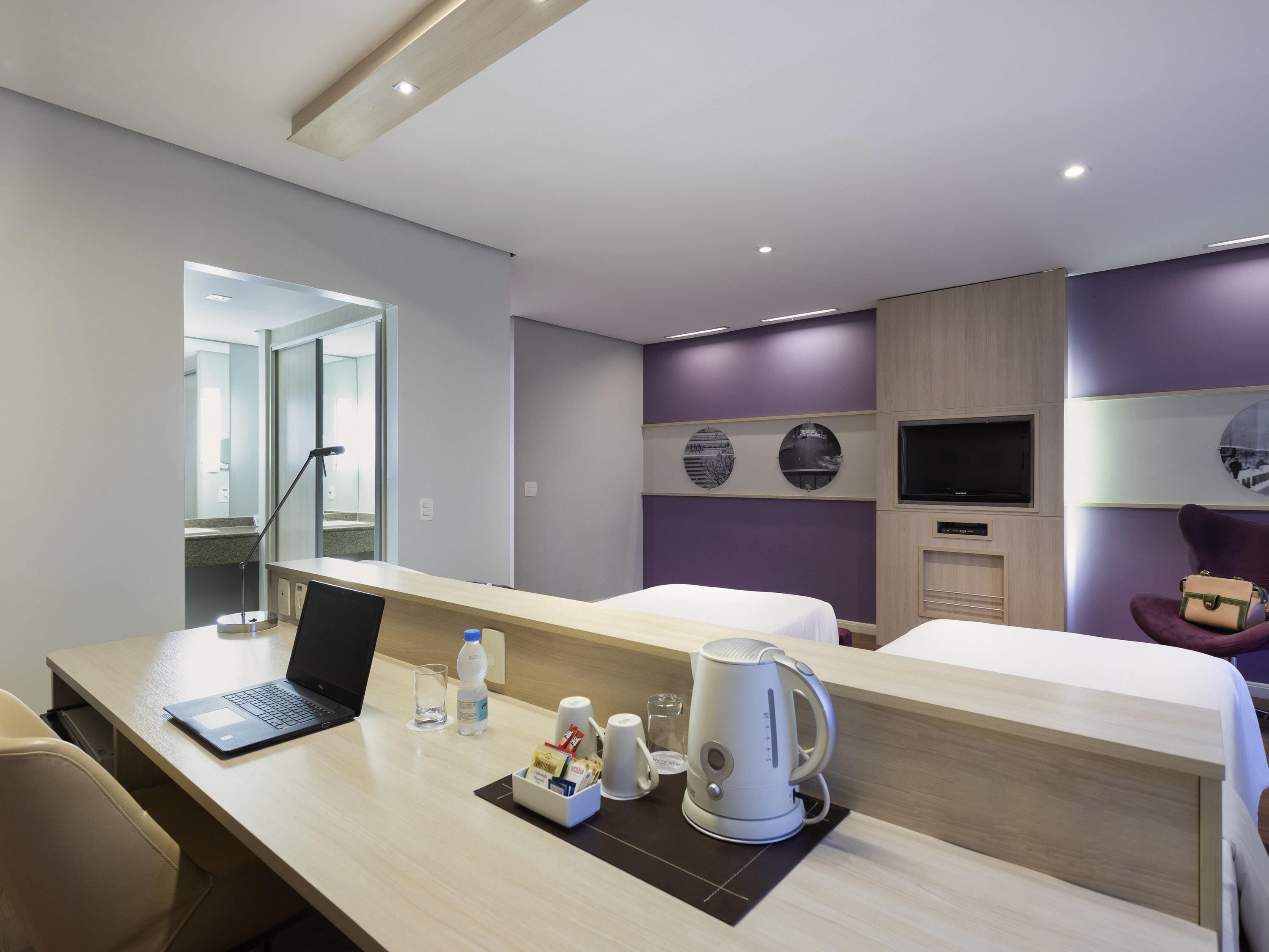 Phòng 2 giường đơn Tiêu chuẩn, 2 giường đơn | Bộ đồ giường kháng dị ứng, minibar, két bảo mật tại phòng, bàn 