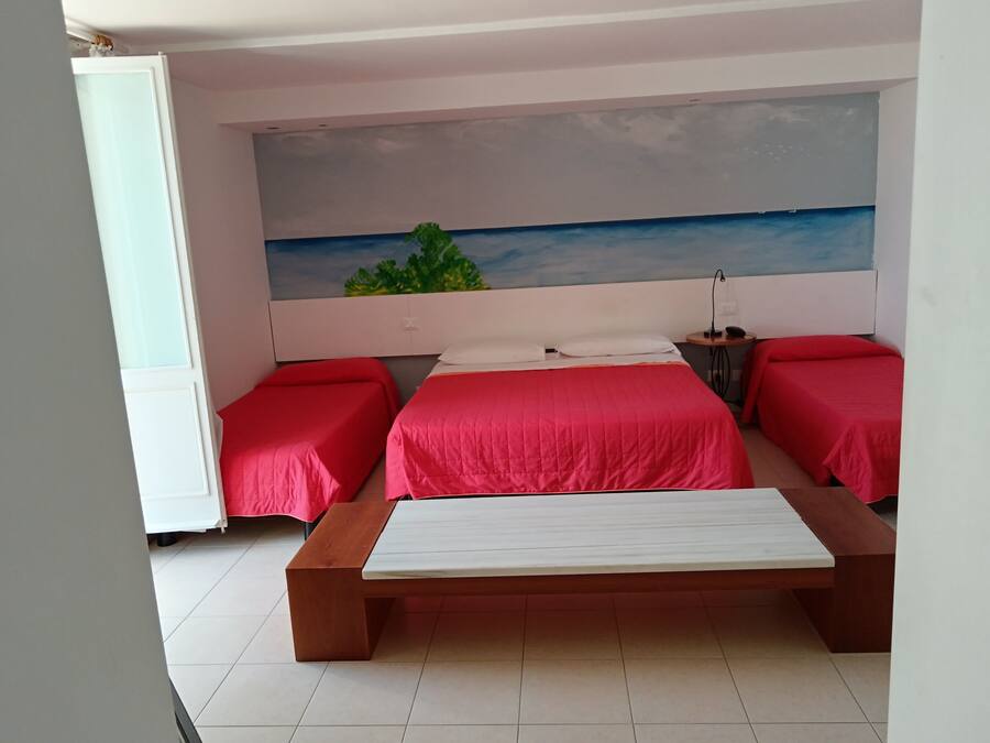 Comfort Quadruple Room | Individually decorated, free WiFi, bed sheets