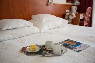 Select Comfort beds, in-room safe, individually decorated
