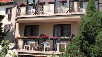 Façade de l’hébergement