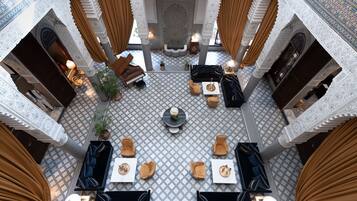 Lobby sitting area