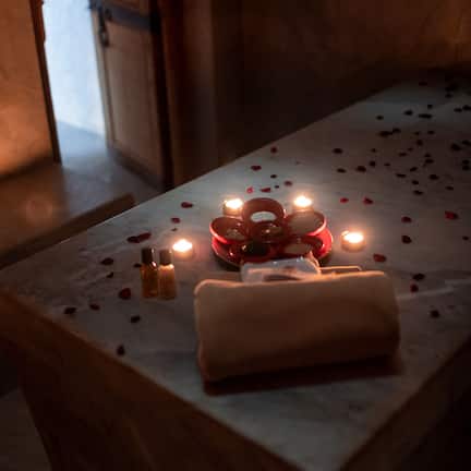 Couples treatment rooms, steam room, Turkish bath, body treatments