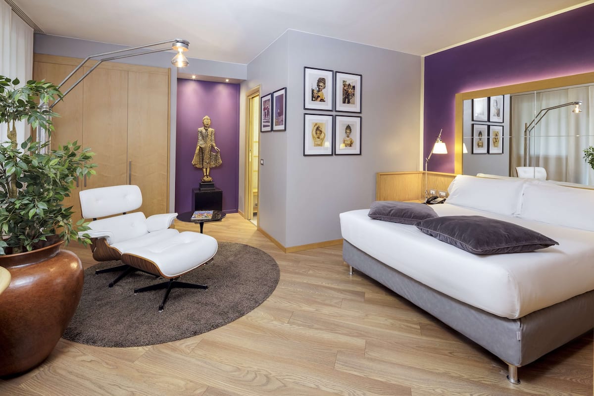 1 phòng ngủ, bộ đồ giường cao cấp, chăn bông, nệm Select Comfort