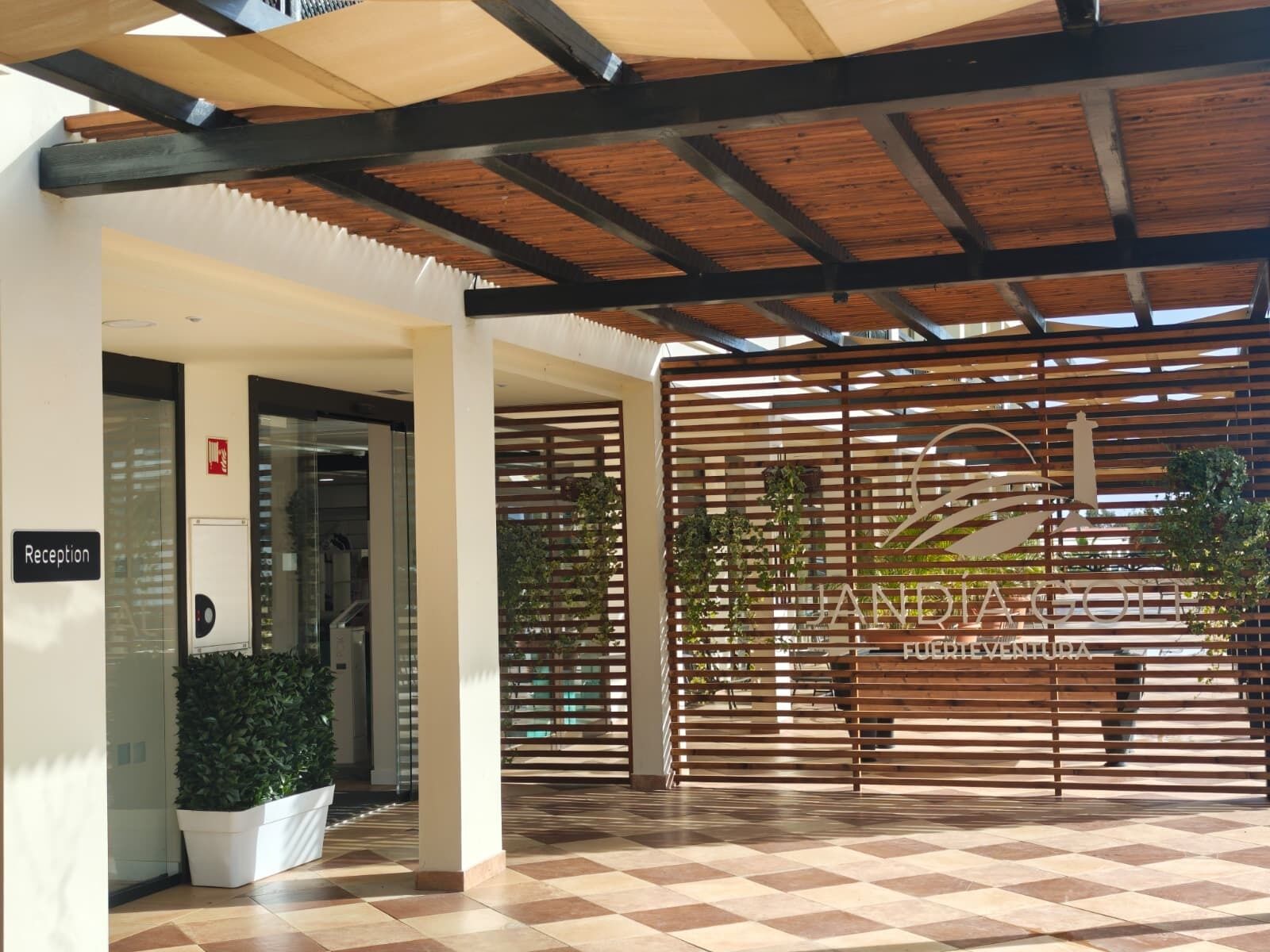 Entrada da propriedade