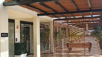 Entrada da propriedade