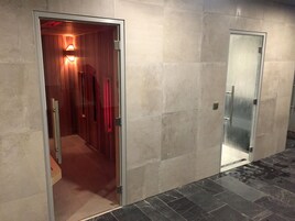 Sauna, steam room, Turkish bath