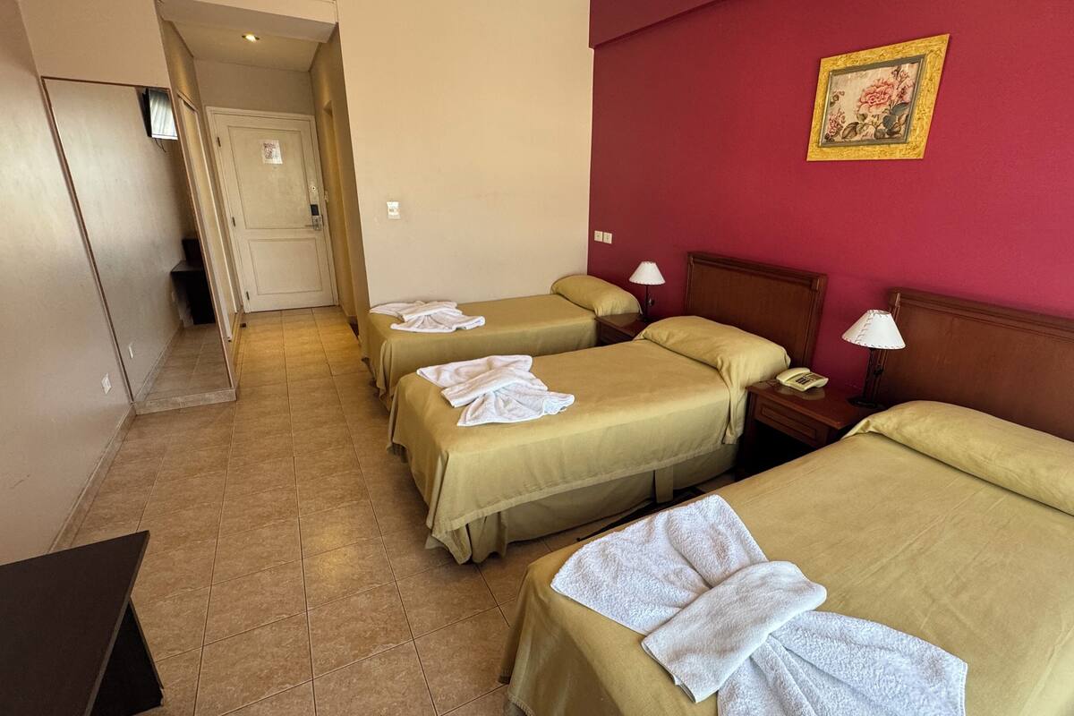 Standard Triple Room | In-room safe, desk, free WiFi, bed sheets