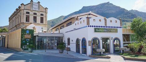 Fassade der Unterkunft