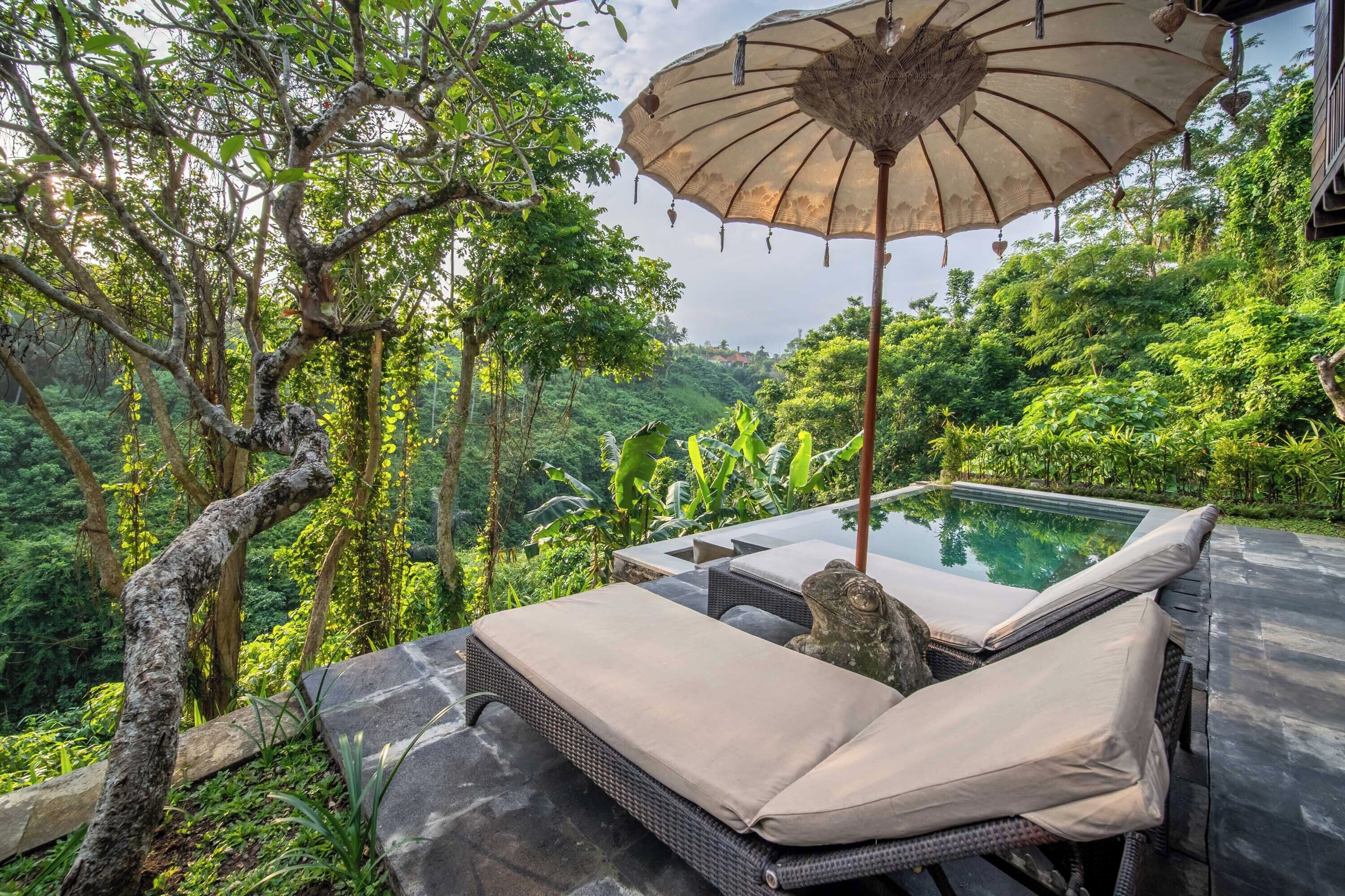 Villa panorámica, alberca privada, vista al valle (Valley View Pool Villa) | Vista a la montaña