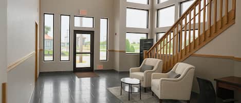 Sala de estar en el lobby