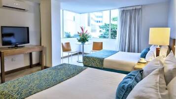 Premium bedding, minibar, in-room safe, desk