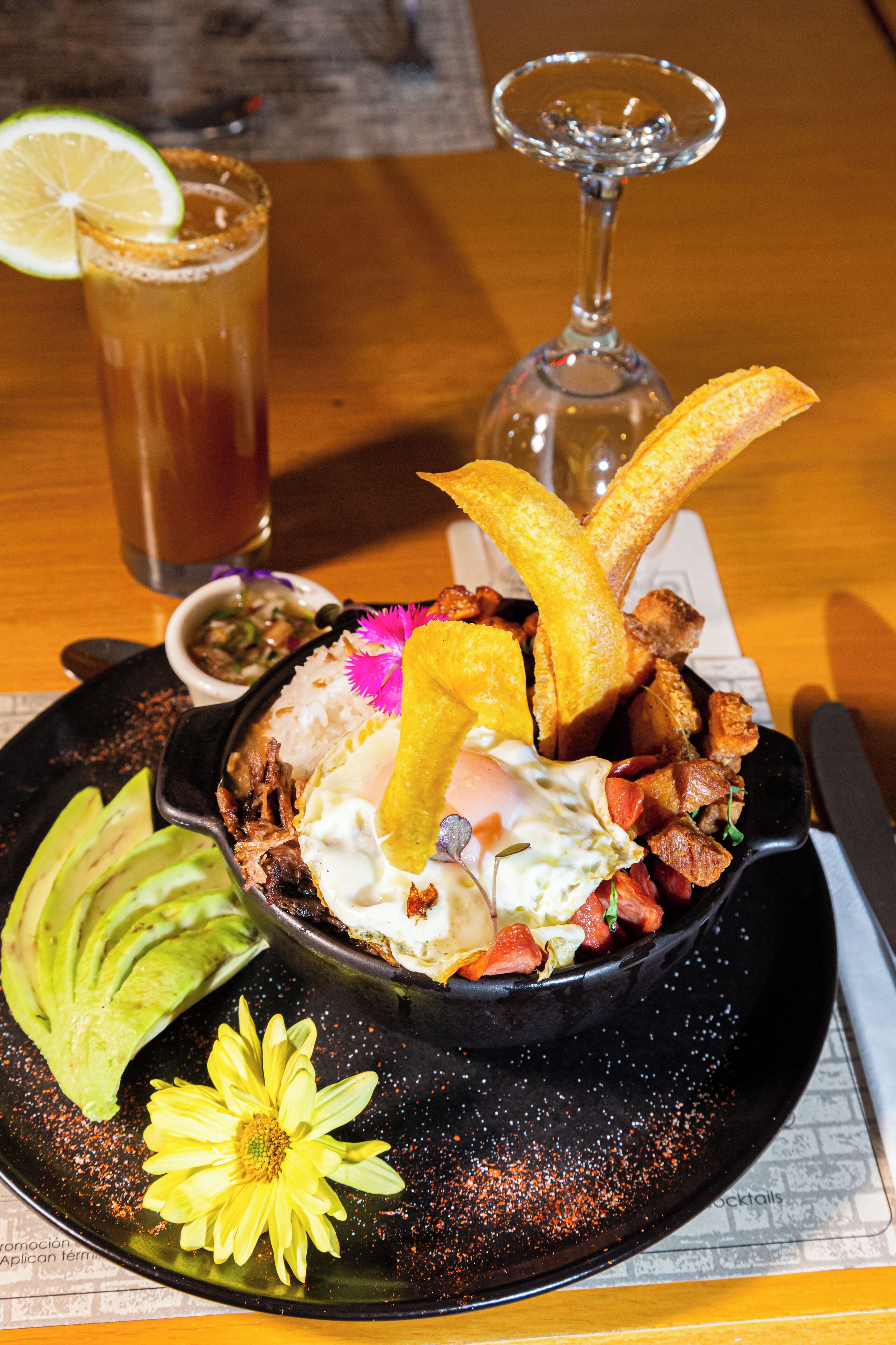 breakfast, lunch and dinner served