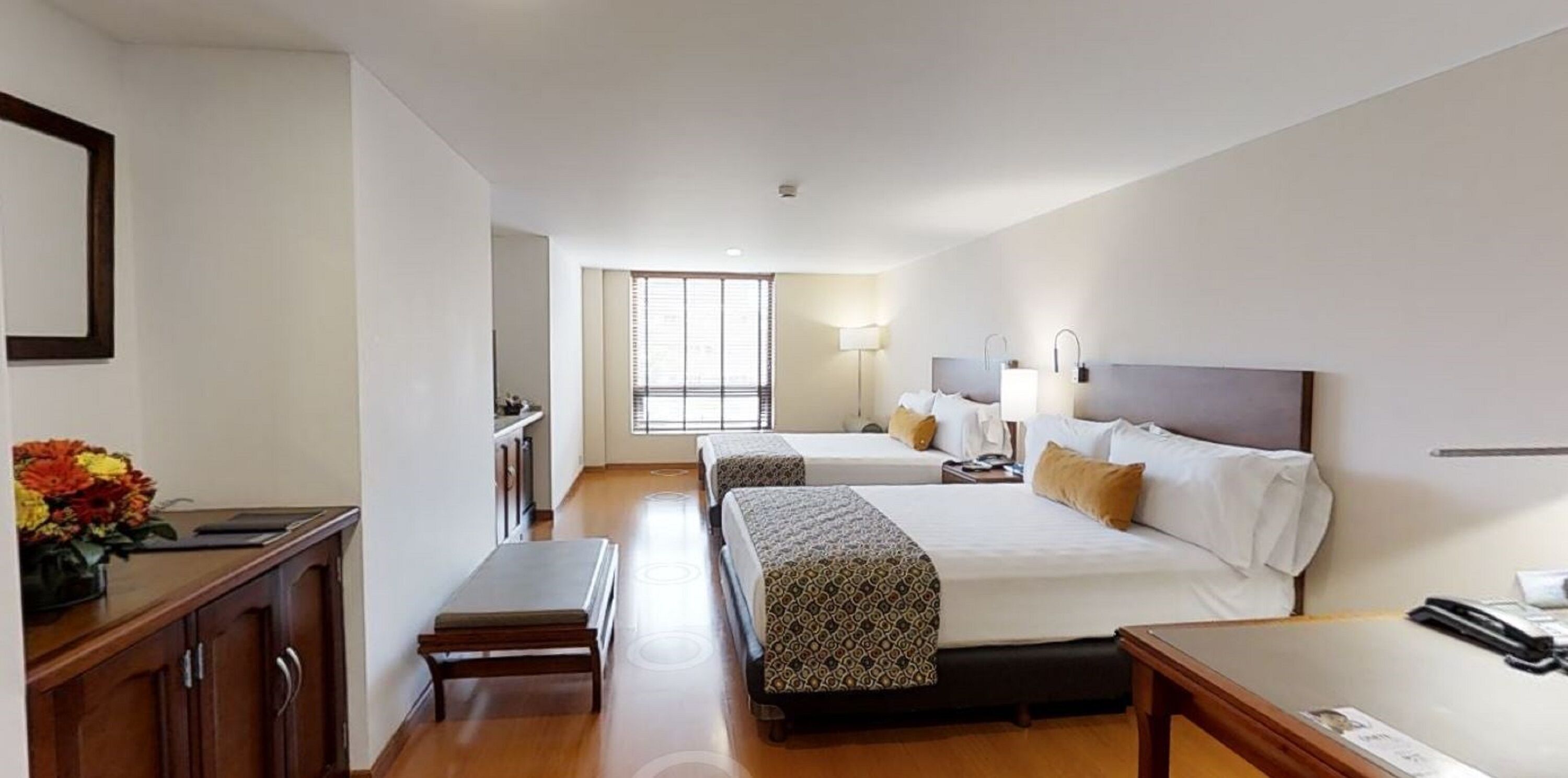 Premium bedding, in-room safe, desk, soundproofing