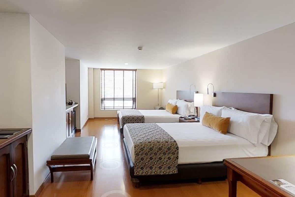 Premium bedding, in-room safe, desk, soundproofing