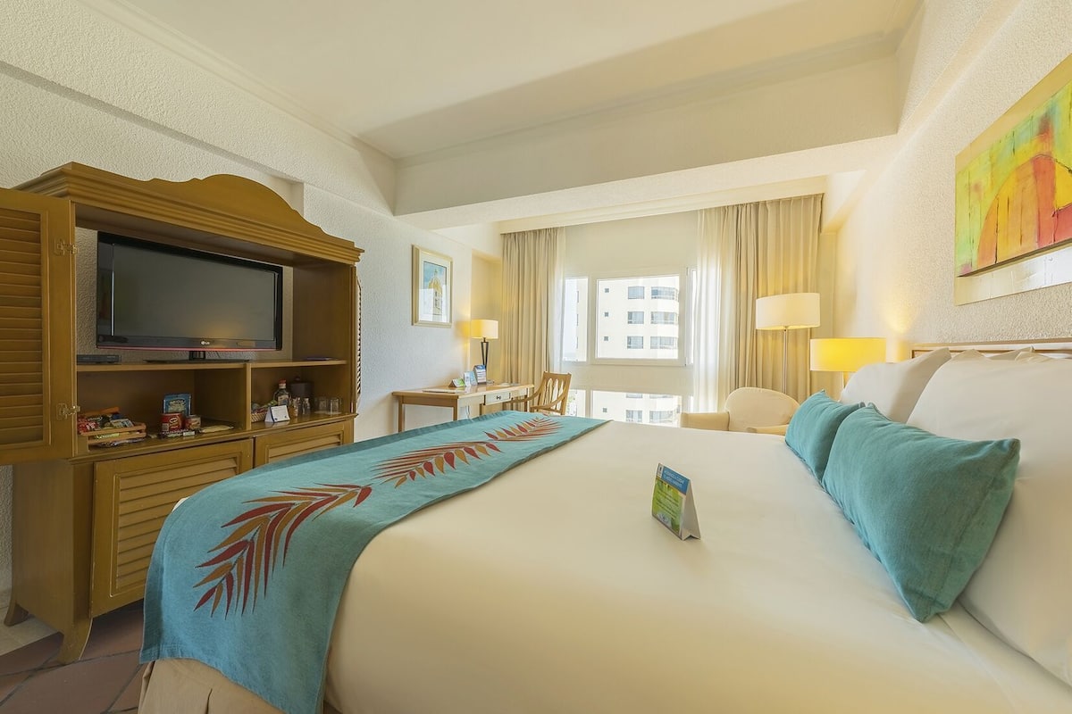 Ropa de cama de alta calidad y minibar