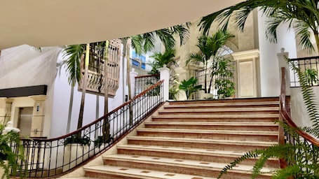 Interior detail. Hotel Almirante Cartagena - Colombia