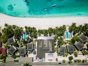 Aerial view - Indian Ocean Lodge (Praslin Island)