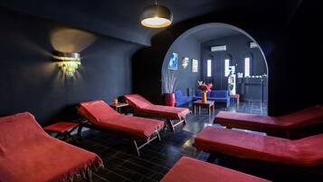Sauna, baño de vapor, baño turco o hammam y hidroterapia