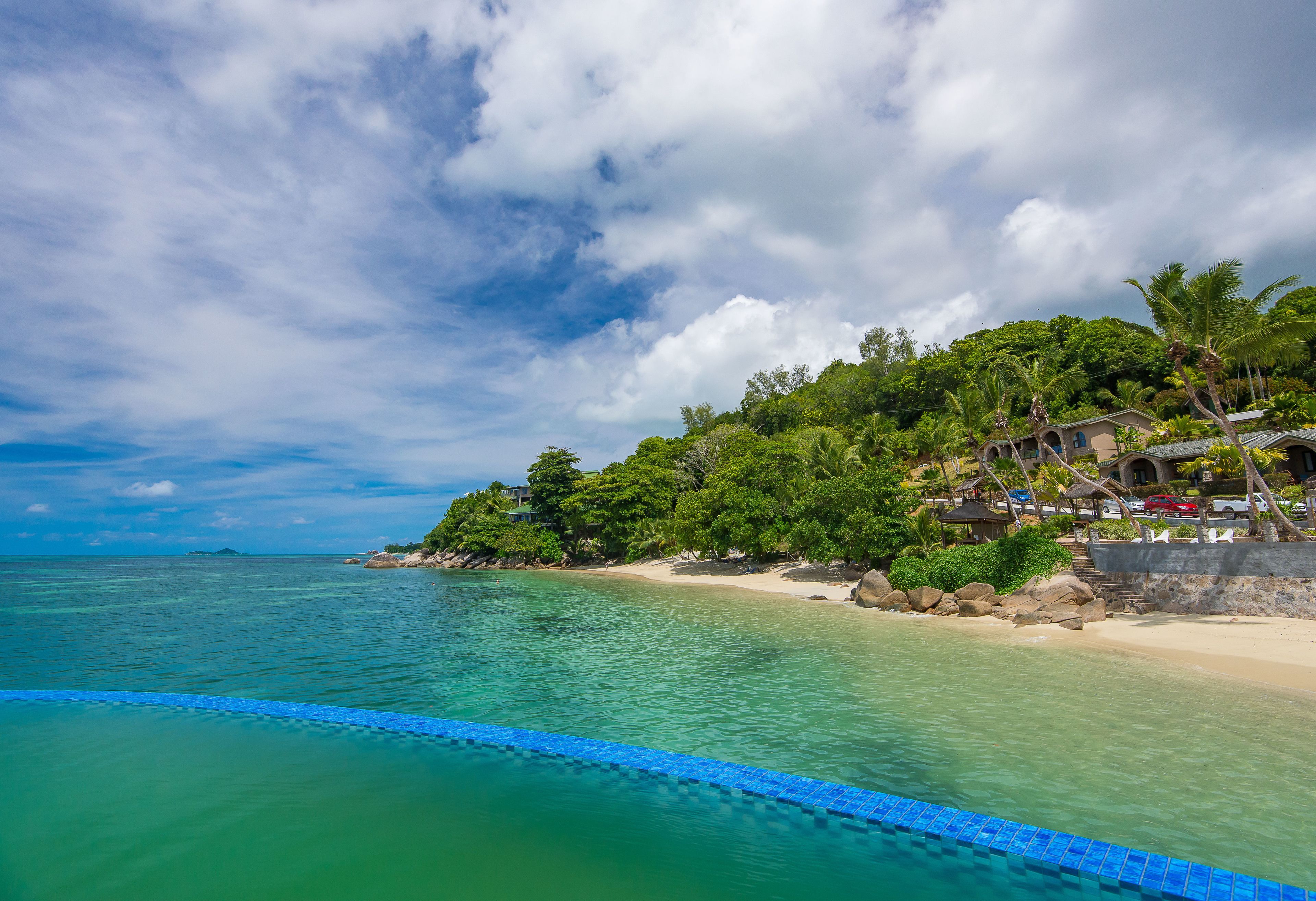 Pemandangan dari properti